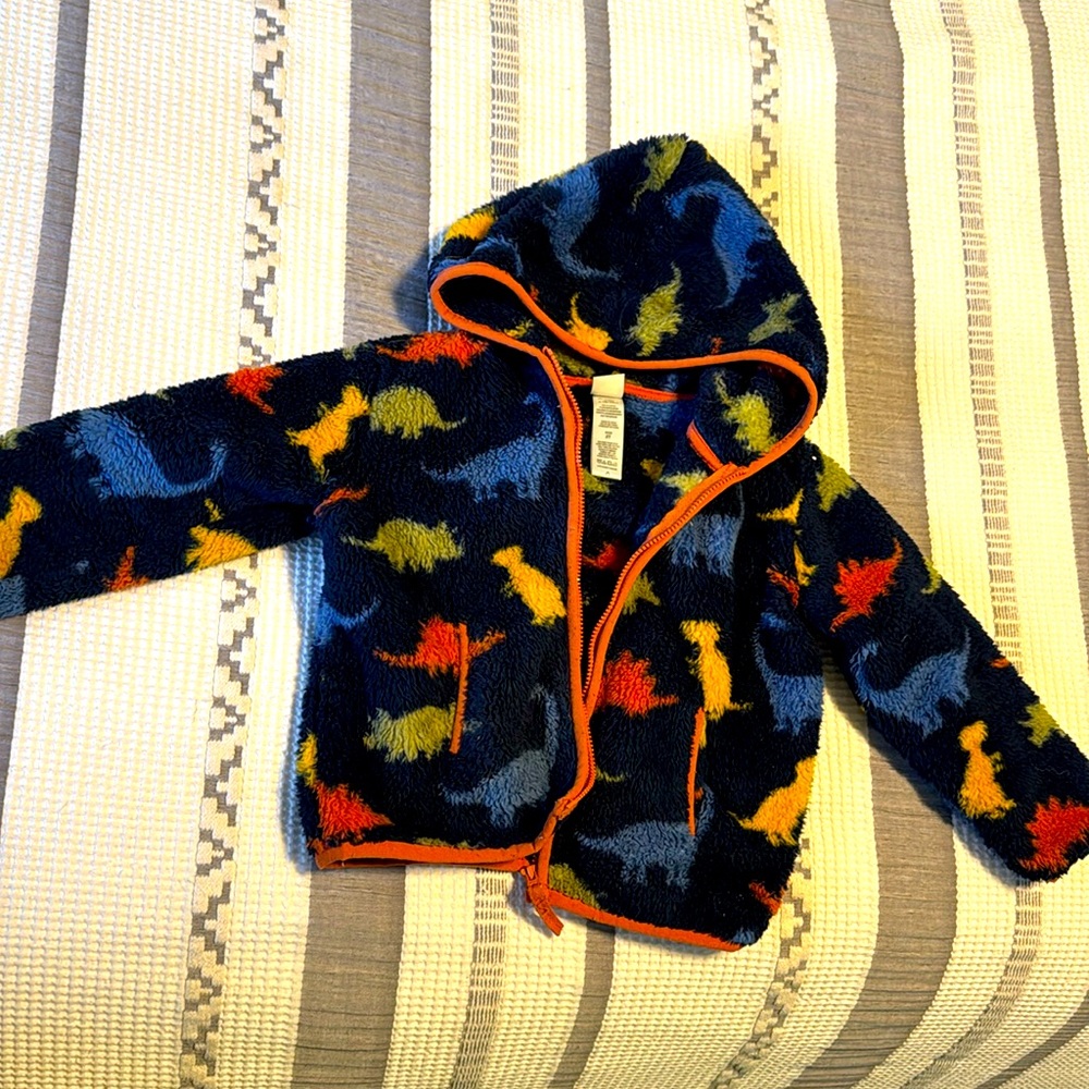 Dinosaur fleece